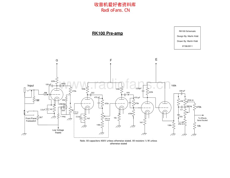 Cornford_rk100 电路图 维修原理图.pdf_第1页