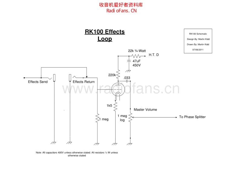 Cornford_rk100 电路图 维修原理图.pdf_第2页