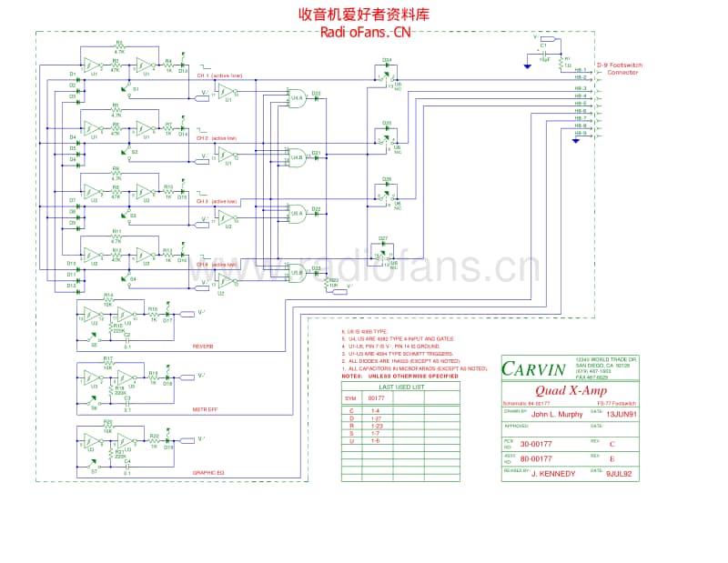 Carvin_fs77 电路图 维修原理图.pdf_第1页