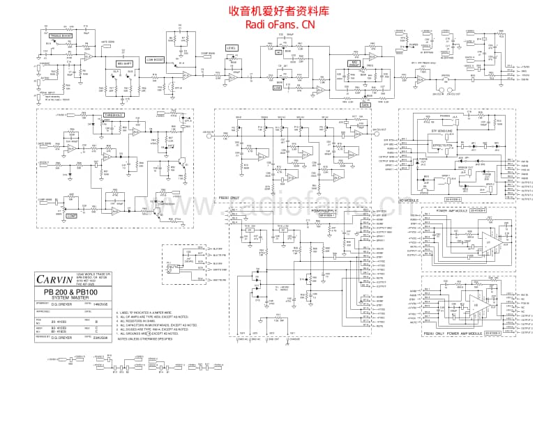 Carvin_pb100_pb200_revb 电路图 维修原理图.pdf_第1页