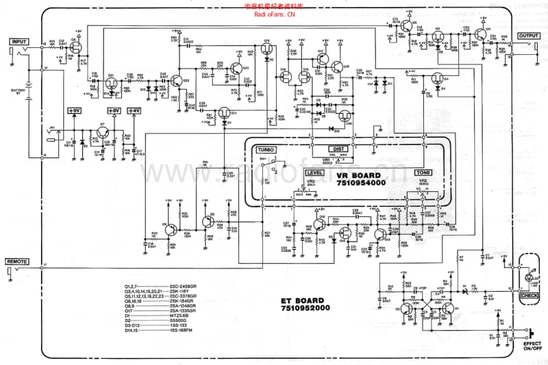 Boss_ds2_turbodist 电路图 维修原理图.pdf_第1页