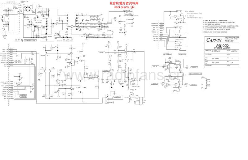 Carvin_ag100d_revg 电路图 维修原理图.pdf_第2页