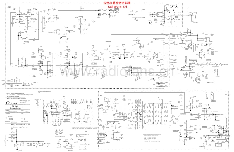 Carvin_b1500 电路图 维修原理图.pdf_第1页