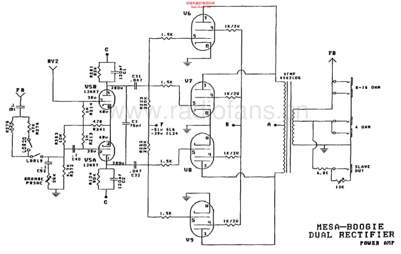 Boogie_dualrectifier 电路图 维修原理图.pdf_第2页