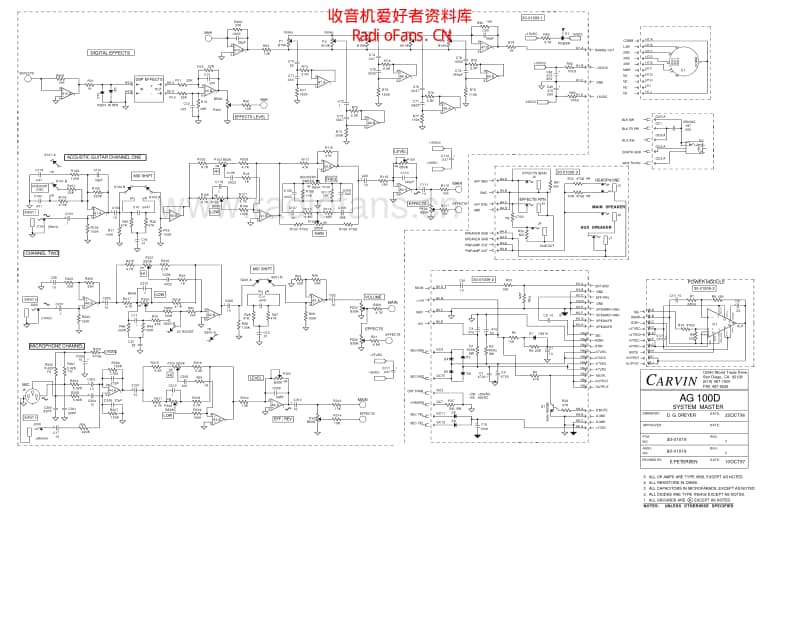 Carvin_ag100d_revc 电路图 维修原理图.pdf_第1页