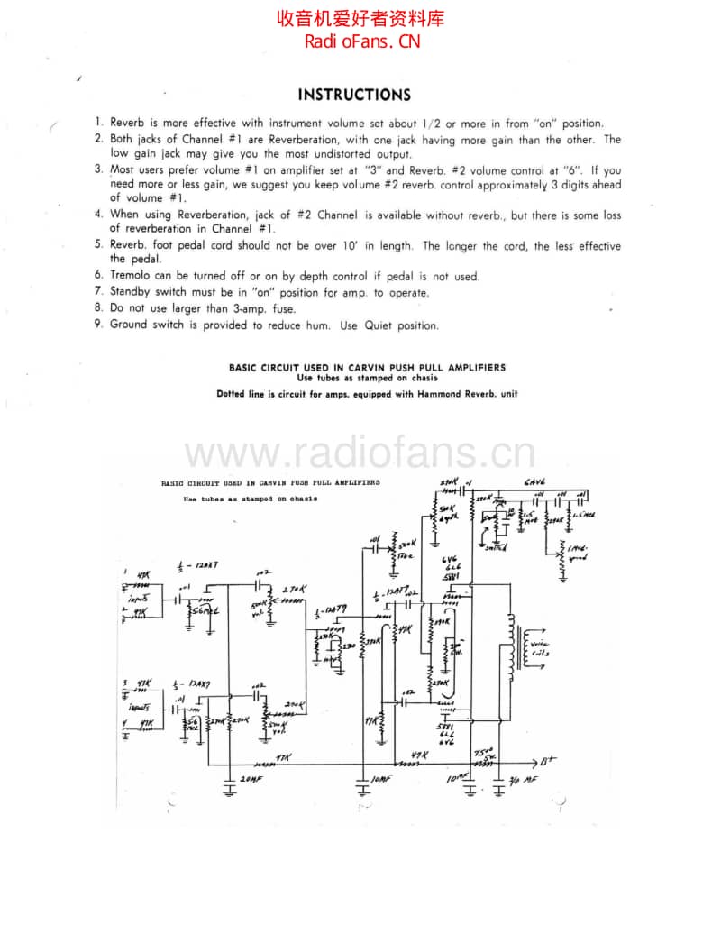 Carvin_basic_circuit_push_pull_amp 电路图 维修原理图.pdf_第1页