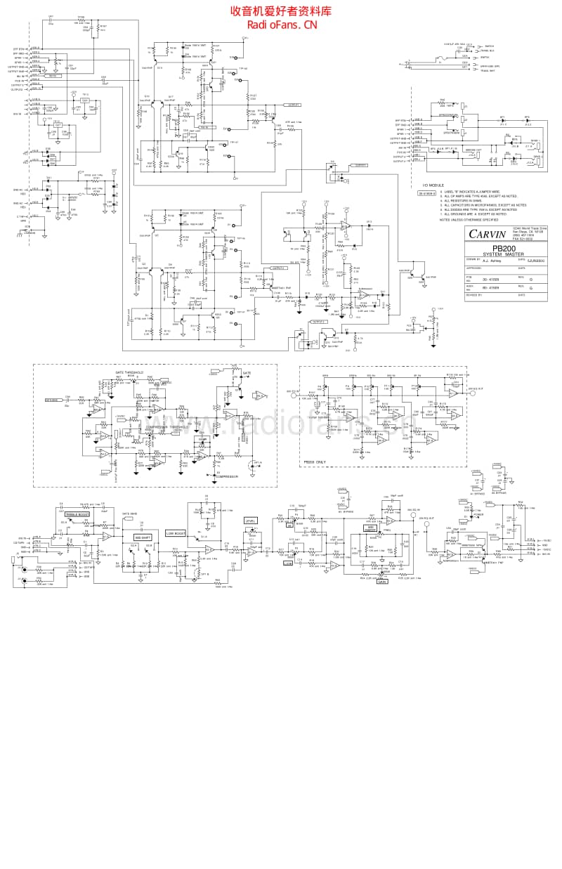 Carvin_pb200_revg 电路图 维修原理图.pdf_第1页