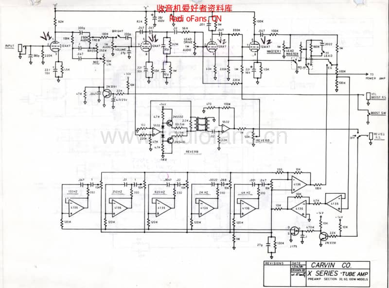 Carvin_x100a1981 电路图 维修原理图.pdf_第1页