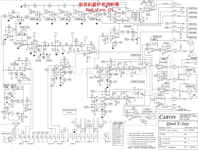 Carvin_00104c11mar92 电路图 维修原理图.pdf_第1页