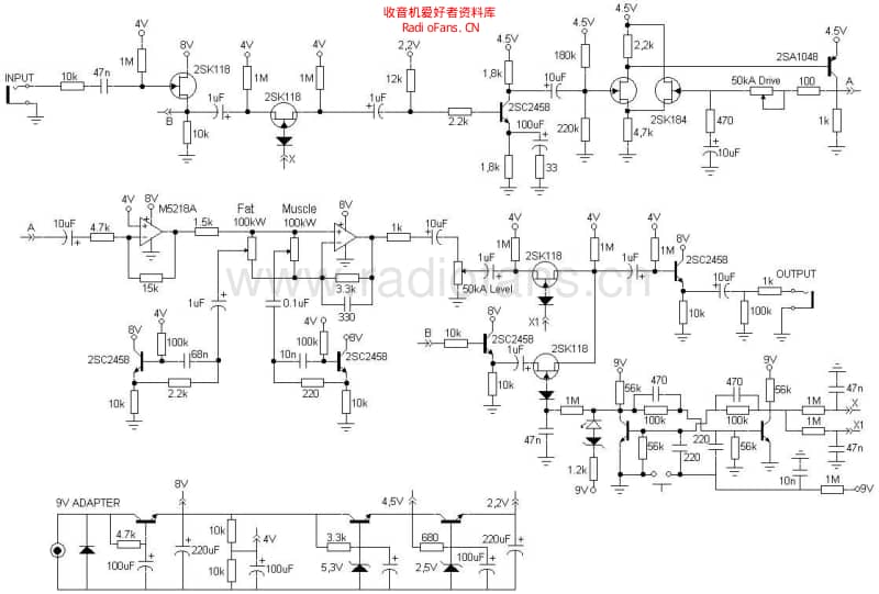 Boss_pw2_powerdriver_overdrive 电路图 维修原理图.pdf_第1页