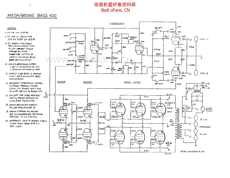 Boogie_bass400 电路图 维修原理图.pdf_第1页