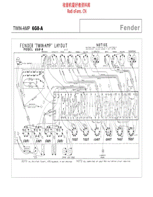 Fender_twin_6g8a 电路图 维修原理图.pdf