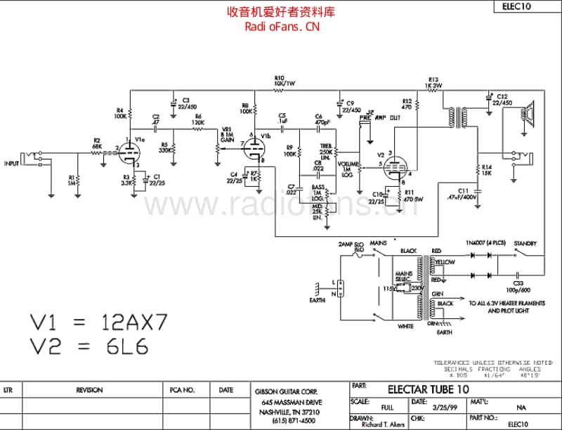 Electar_tube_10 电路图 维修原理图.pdf_第1页