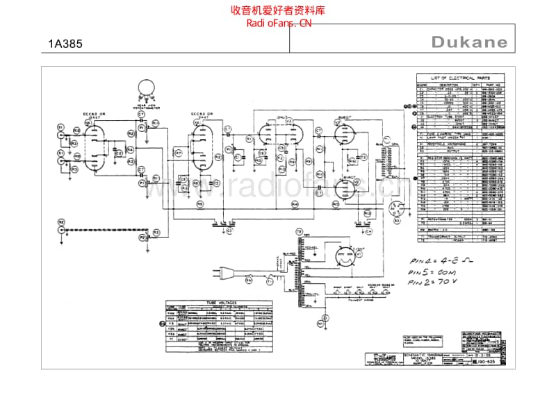 Dukane_1a385 电路图 维修原理图.pdf_第1页