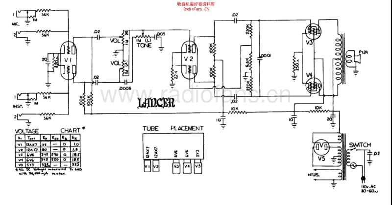 Gibson_ga6_lancer 电路图 维修原理图.pdf_第1页