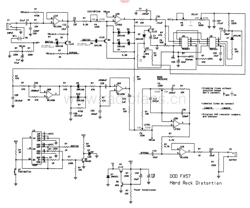 Dodfx57_hardrock_dist 电路图 维修原理图.pdf_第1页