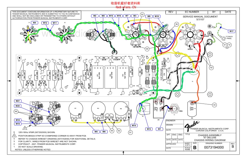 Fender_deluxe_57_reissue 电路图 维修原理图.pdf_第3页