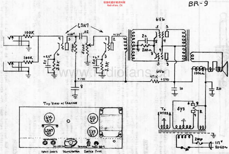 Gibson_br9 电路图 维修原理图.pdf_第1页