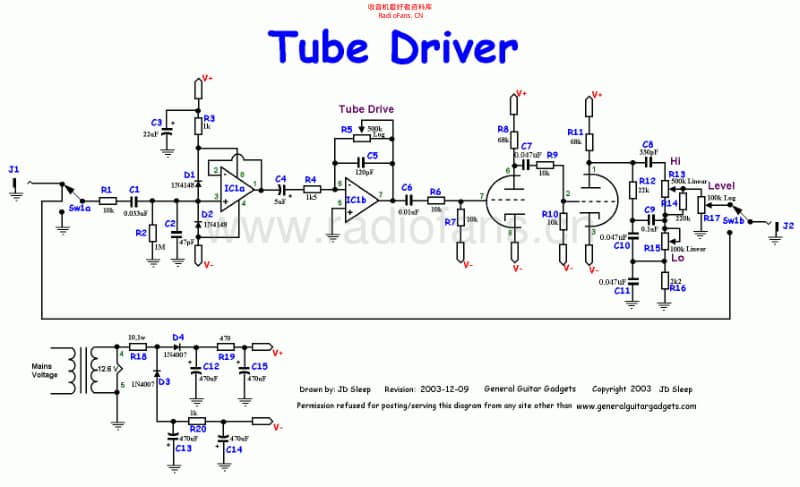 Ggg_chandler_tube_driver 电路图 维修原理图.pdf_第1页