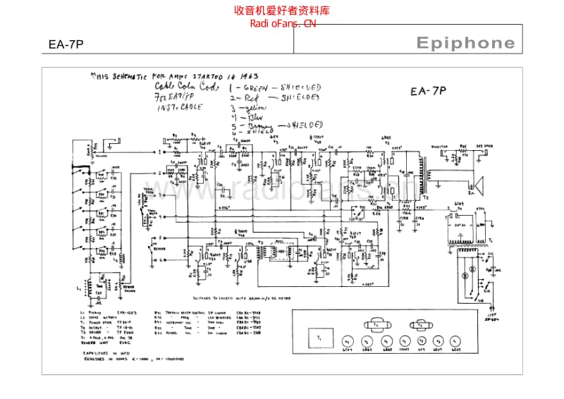 Epiphone_ea_7p 电路图 维修原理图.pdf_第1页