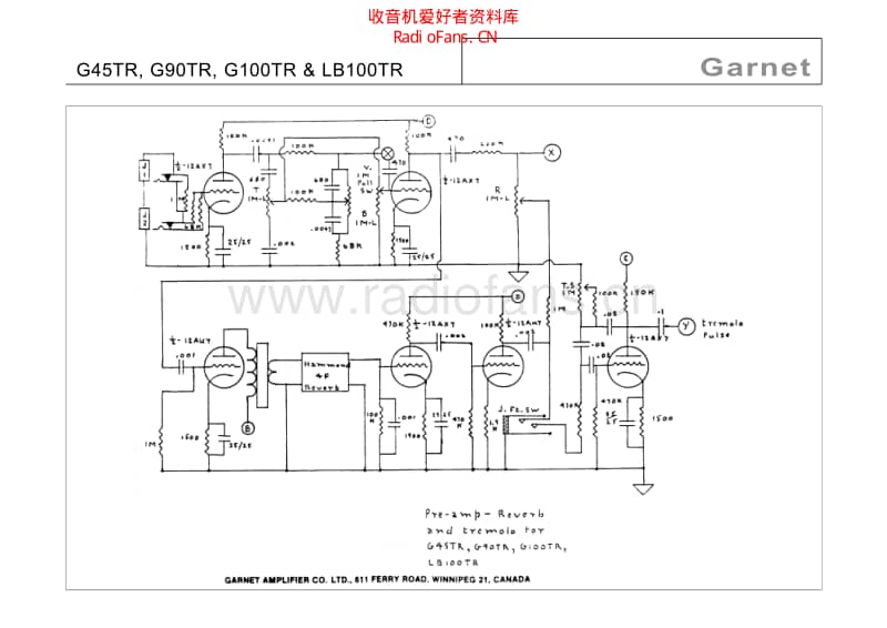 Garnet_lb100tr_rebel_reverb 电路图 维修原理图.pdf_第1页