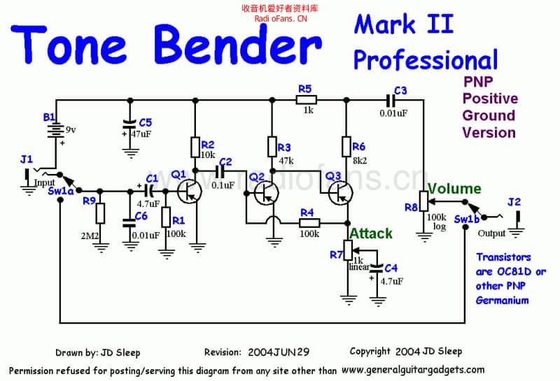 Ggg_colorsound_tonebenderpro_mkii_pnp 电路图 维修原理图.pdf_第2页