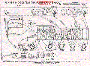 Fender_bassman_aa864_layout 电路图 维修原理图.pdf