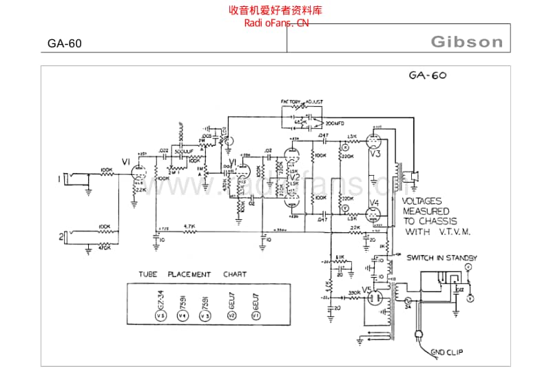 Gibson_ga_60 电路图 维修原理图.pdf_第1页