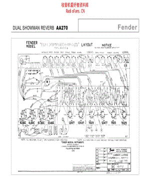 Fender_dual_showman_reverb_aa270 电路图 维修原理图.pdf