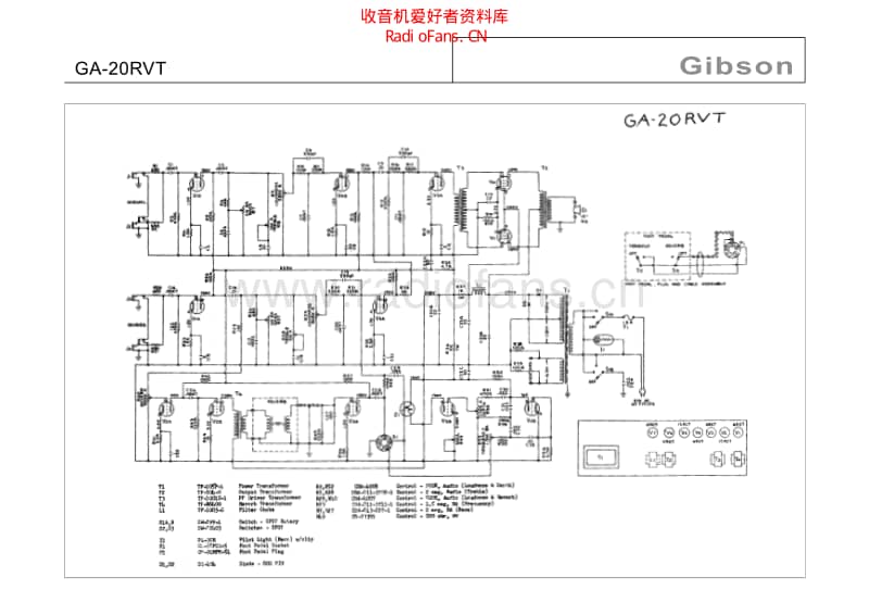 Gibson_ga_20rvt 电路图 维修原理图.pdf_第1页