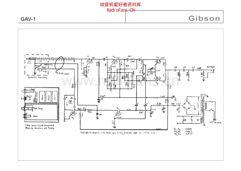 Gibson_gav_1 电路图 维修原理图.pdf_第1页