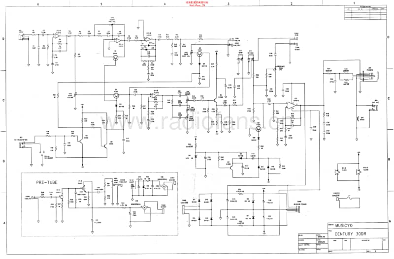 Electar_century_30dr 电路图 维修原理图.pdf_第1页