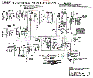 Fender_super_reverb_ab568_schem 电路图 维修原理图.pdf