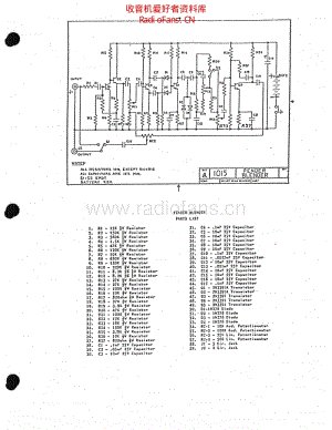 Fender_blender_fuzz 电路图 维修原理图.pdf