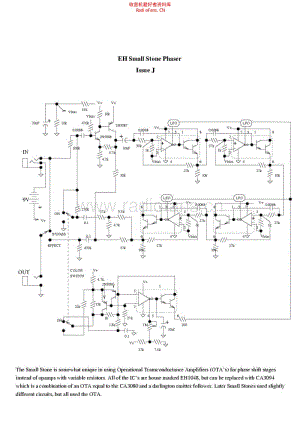 Eh_smallstonephaser 电路图 维修原理图.pdf