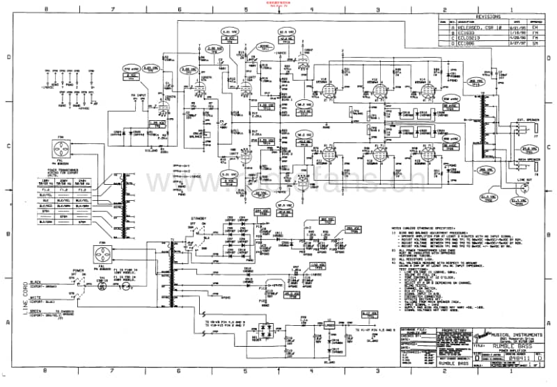 Fender_rumble_bass 电路图 维修原理图.pdf_第2页