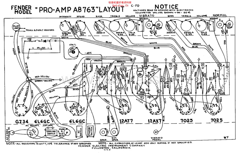 Fender_pro_ab763_schem 电路图 维修原理图.pdf_第2页