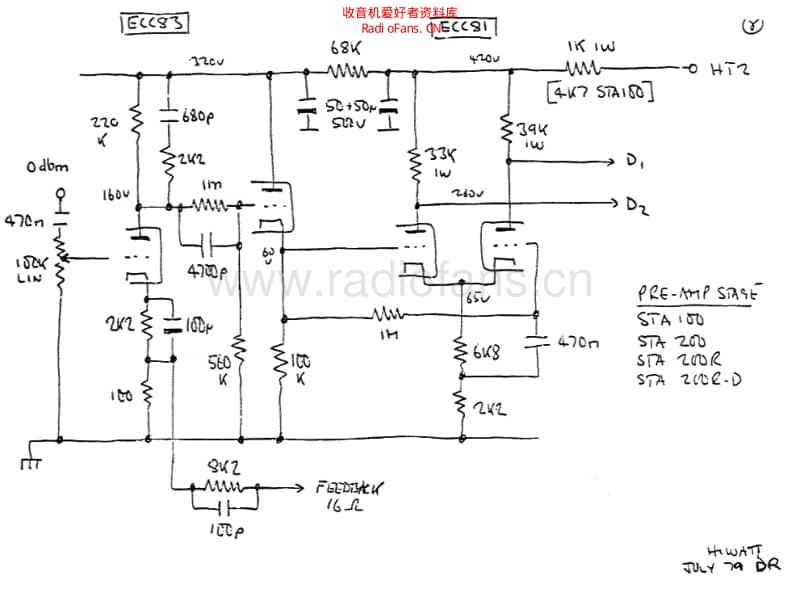 Hiwatt_200w_sta200 电路图 维修原理图.pdf_第1页