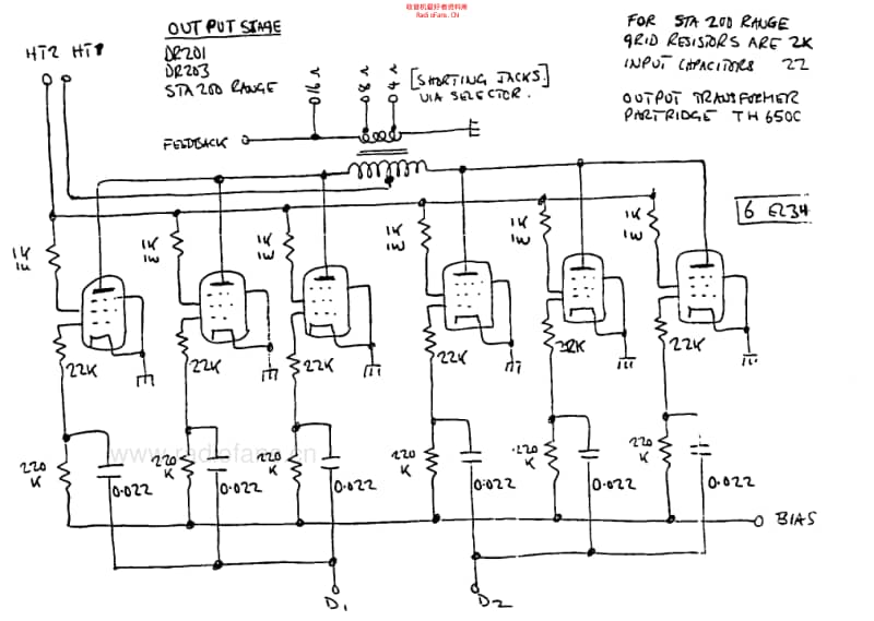 Hiwatt_200w_sta200 电路图 维修原理图.pdf_第2页