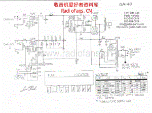 Gibson_ga40 电路图 维修原理图.pdf