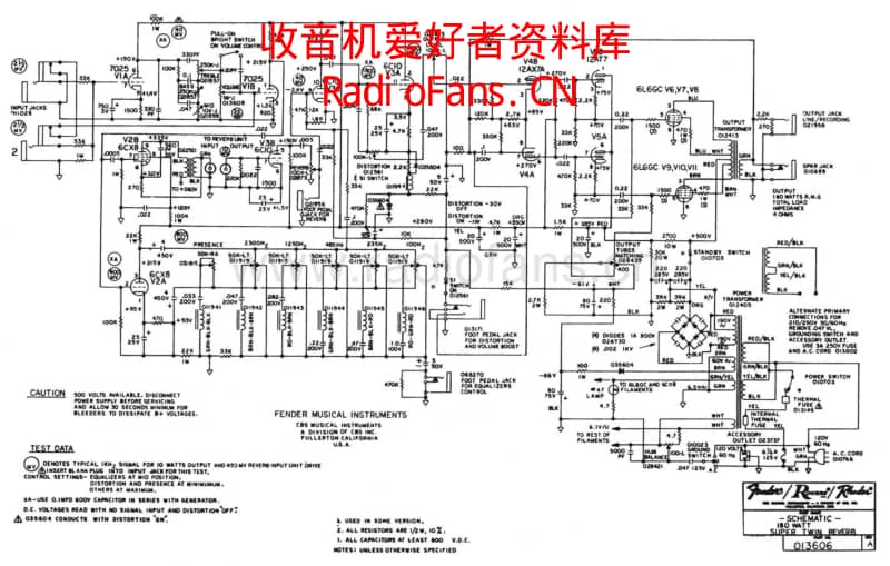 Fender_super_twin_reverb_180w_schem 电路图 维修原理图.pdf_第1页