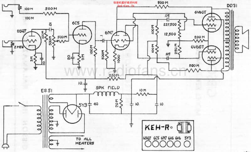 Gibson_kehr 电路图 维修原理图.pdf_第1页