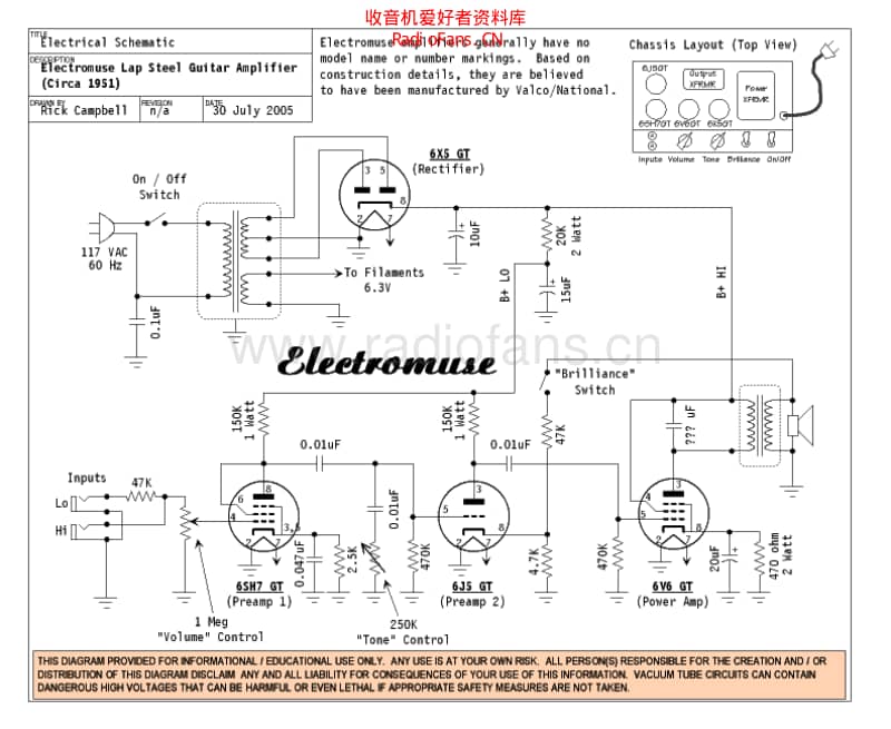 Electromuse_3 电路图 维修原理图.pdf_第1页