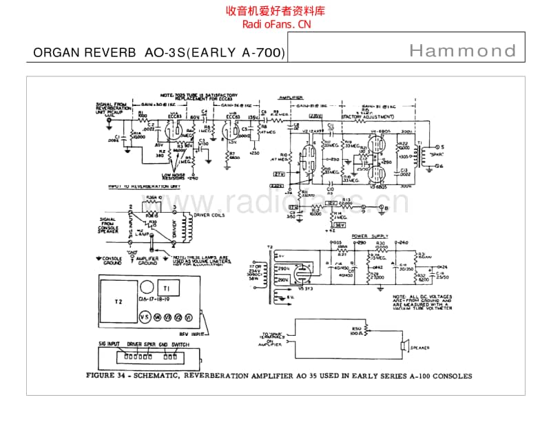 Hammond 电路图 维修原理图.pdf_第1页