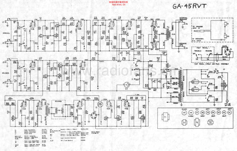 Gibson_ga45rvt 电路图 维修原理图.pdf_第1页