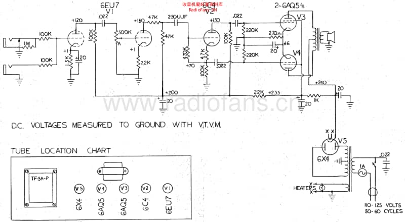 Gibson_ga5_crest 电路图 维修原理图.pdf_第1页