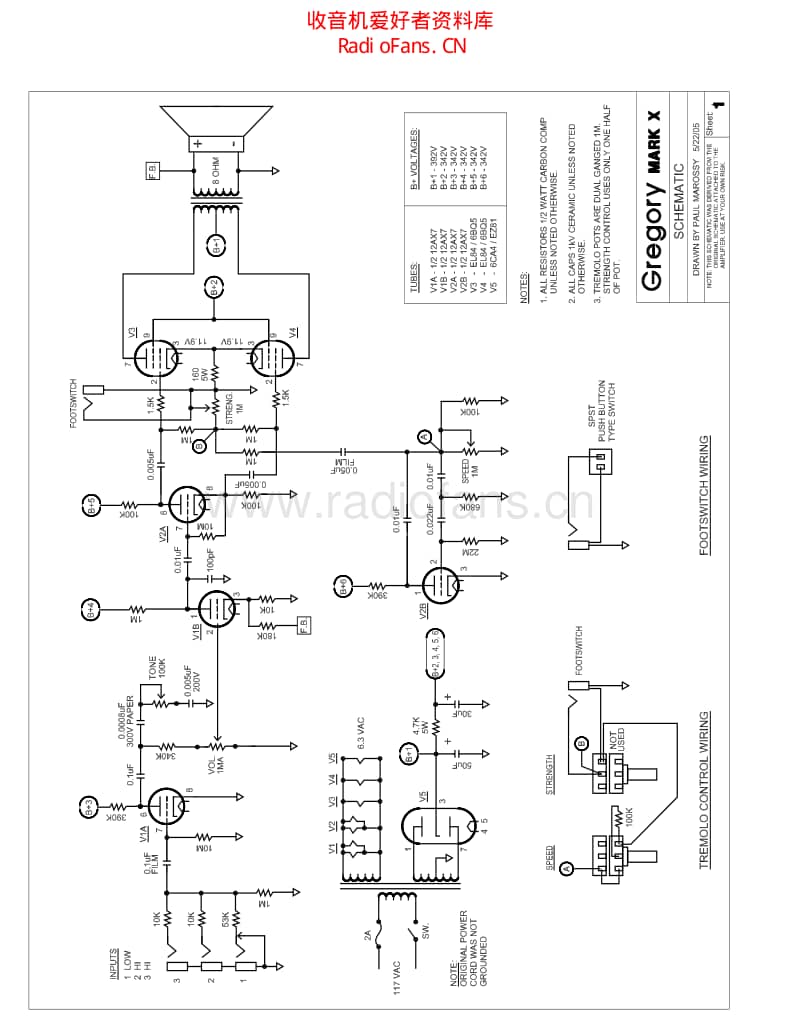 Gregory_mark_x 电路图 维修原理图.pdf_第1页