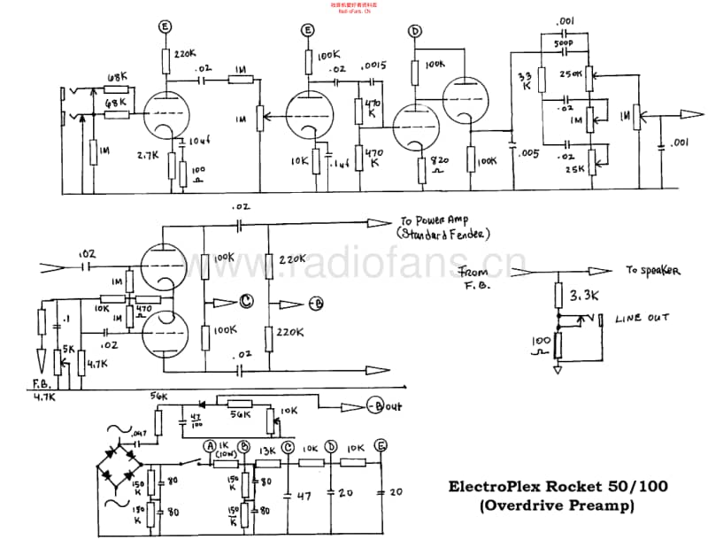 Electroplex_rocket_50 电路图 维修原理图.pdf_第1页