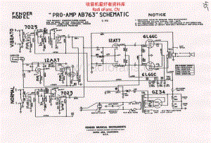 Fender_pro_ab763_schematic 电路图 维修原理图.pdf