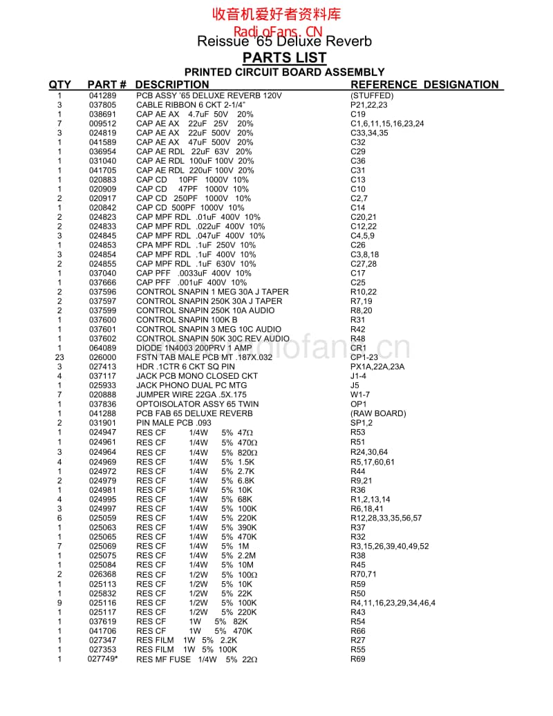 Fender_65_deluxe_reverb_reissue_sm 电路图 维修原理图.pdf_第3页